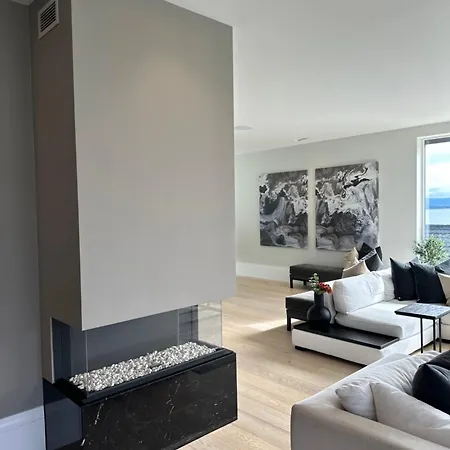 Luxury With Jacuzzi, Sauna, Gym & Cinema, Harstad
